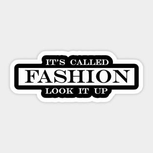 its called fashion look it up Sticker